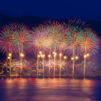 Lake Suwa Fireworks Festival