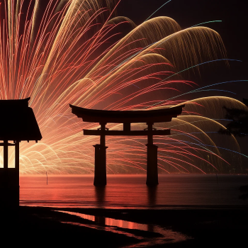 Miyajima Water Fireworks Festival