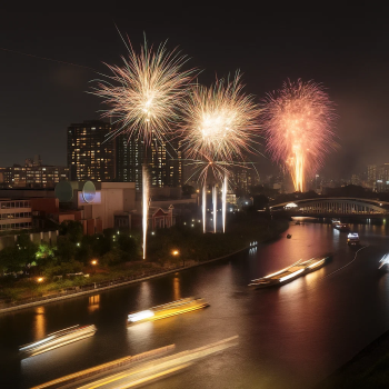 Osaka Tenjin Matsuri Fireworks Festival