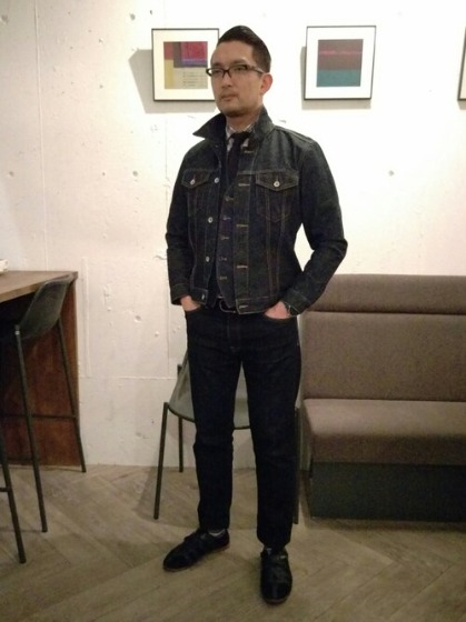 コーデ6：デニムオンデニム