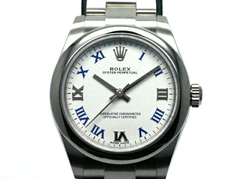 オイスターパーペチュアル×ホワイトローマ 177200の買取相場