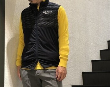 ビームスゴルフ パッカブルベスト