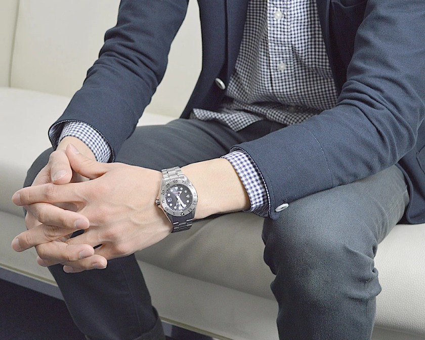 40mmの小型ダイバーモデル