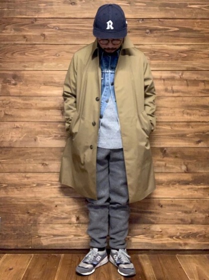 コーデ9：ブルー×テーラードジャケット