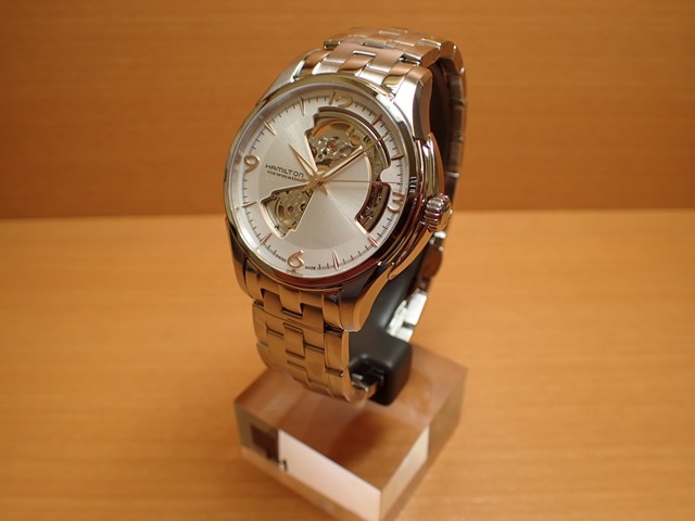 ハミルトンジャズマスタービューマチックオープンハートH32565595