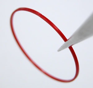 ①パッキンを入れないと向きがそろう