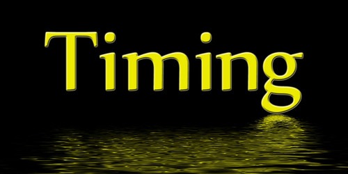 電池交換のタイミング