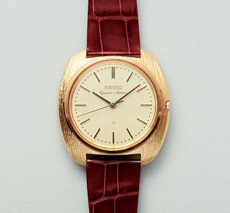 世界初のクオーツ式腕時計