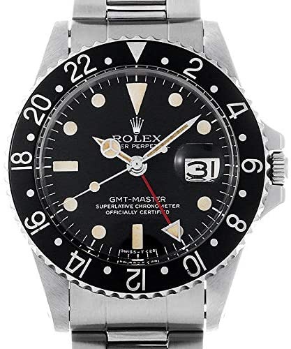 GMTマスター×黒ベゼル 1675の買取相場