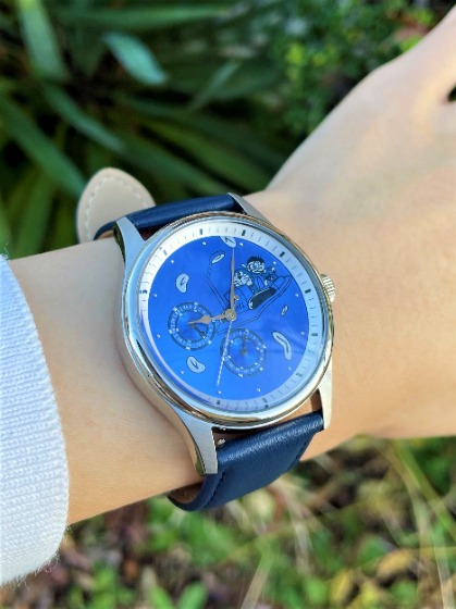 本格的なディティールの腕時計