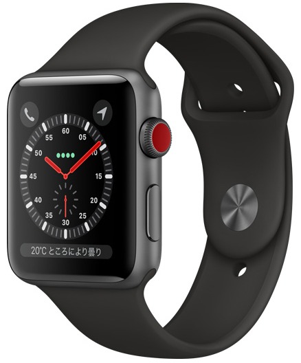 画面の傷を確認