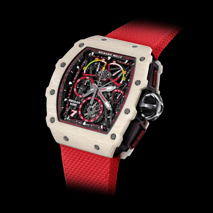 2位：RM 50-04　TOURBILLON SPLIT SECONDSCHRONOGRAPH KIMI RAIKKONEN