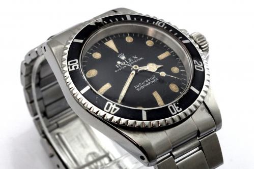 ロレックス"サブマリーナ5513"の買取は海外に強い業者で