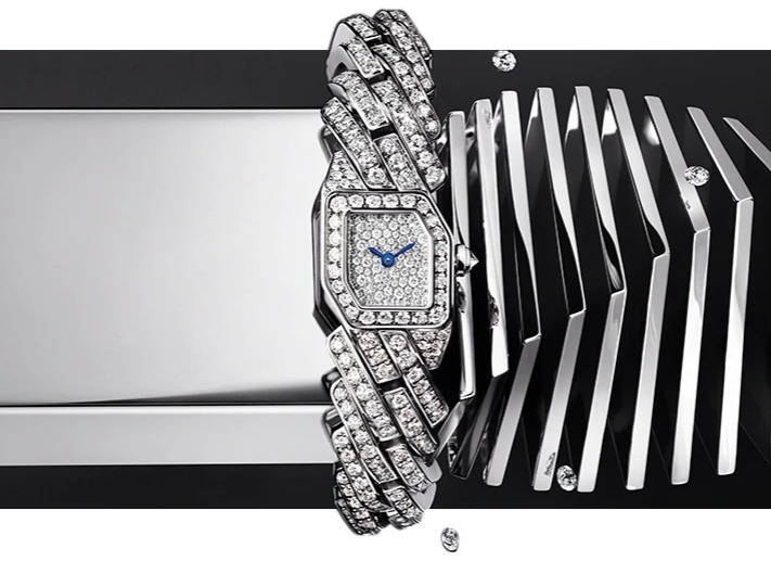 カルティエの腕時計×ダイヤの選び方3:好みの素材から選ぶ