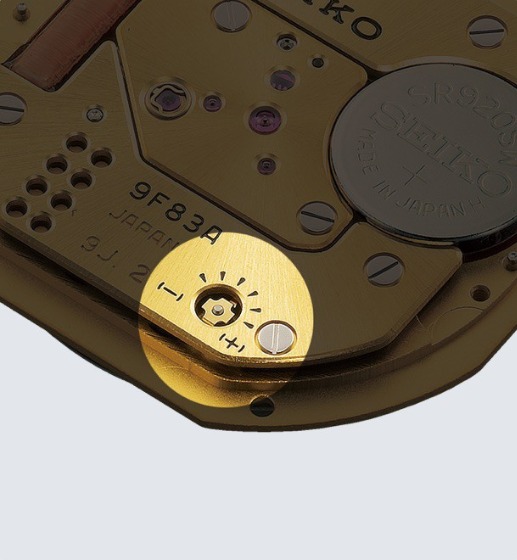 緩急スイッチで精度の微調整ができる