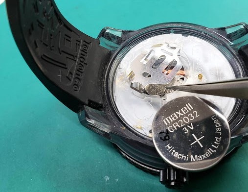 テンデンス(時計)の電池交換