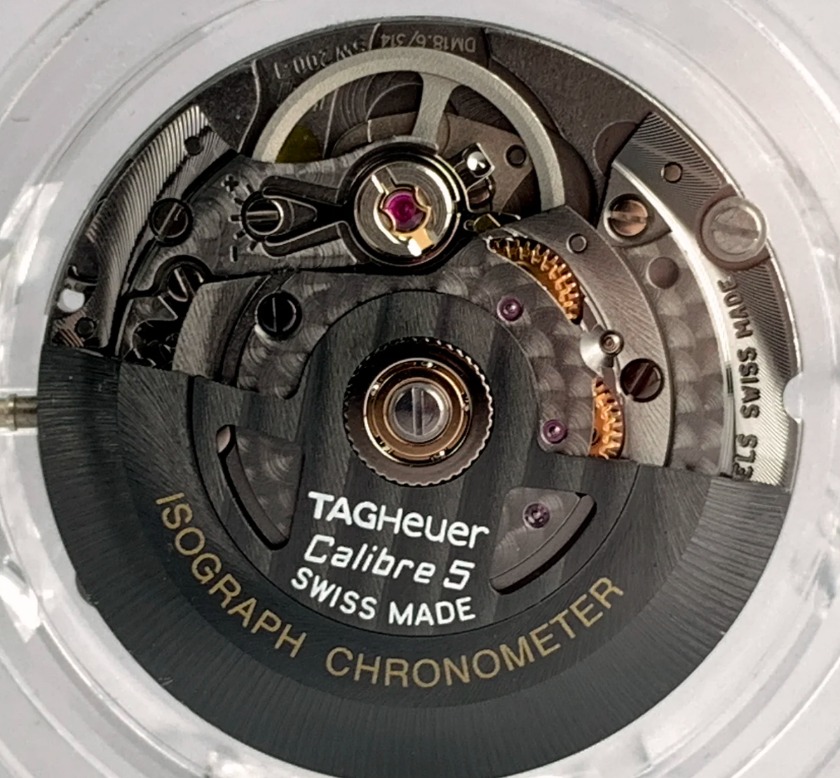 タグホイヤー"オータヴィア"との違い3:ムーブメント