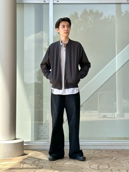 "黒"MA-1に合わせるメンズ人気コーデ14選