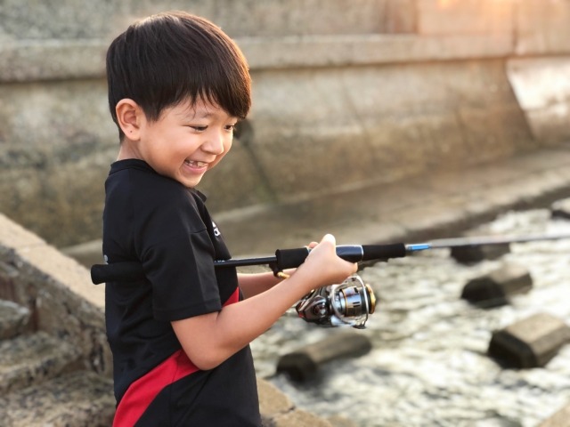 魚マーク付きで子供にもピッタリ
