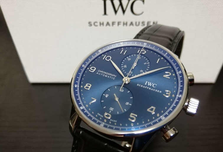 ｢憧れのポルトギーゼ・クロノグラフ青文字盤(IW371491)を購入！｣
