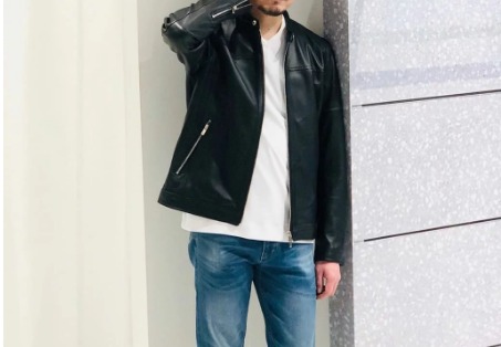 コーデ9：オーバーサイズ×下半身コンパクト