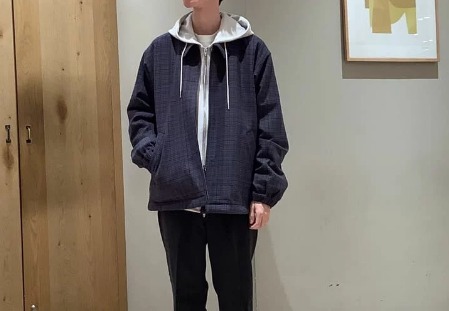 ブラック×マウンテンパーカー