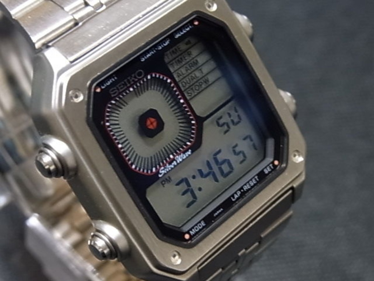 電池新品交換済 セイコー デジボーグ G757-5000 セイコー 正常
