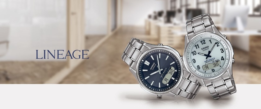 カシオソーラー電波腕時計の人気おすすめモデル13選【LINEAGE】