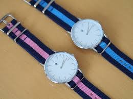 ナイロンのボーダーベルト