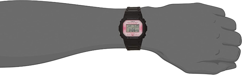G-SHOCK ピンク 黒 DW-5600TCB-1JR