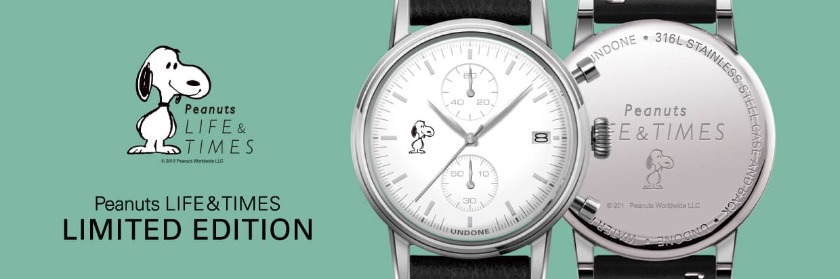 アンダーン ✕ Peanuts LIFE&TIMES 限定