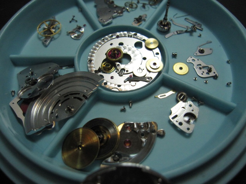 オーバーホールと三番車交換