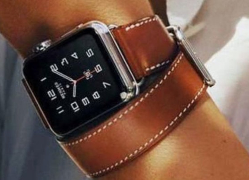 AppleWatchエルメス(hermes)の注意点①二重巻きバンドに癖がある