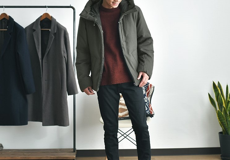 ①着膨れしにくい「サイズ感」