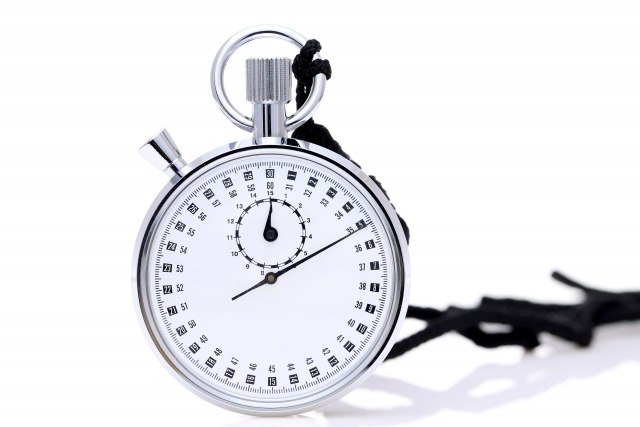 1/10秒まで計測可能