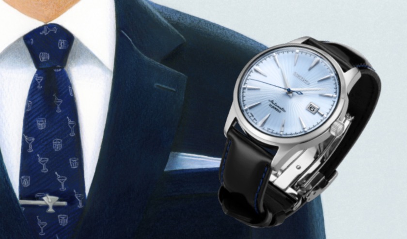 SARY075(セイコープレザージュ)はカクテルカラーの文字盤が素敵