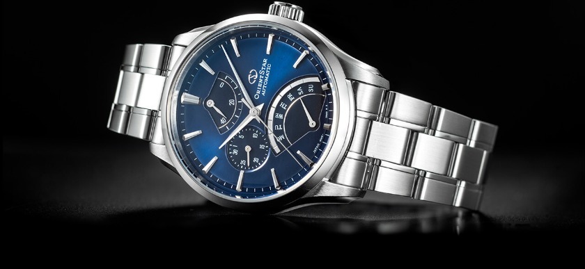 オリエントスターレトログラードは男性の機械好きな心をくすぐる