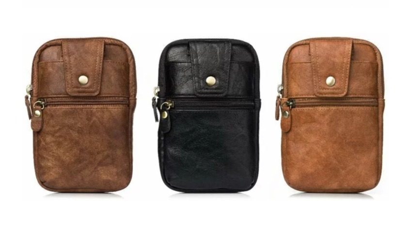 メンズの小さめバッグ種類③ウエストポーチ