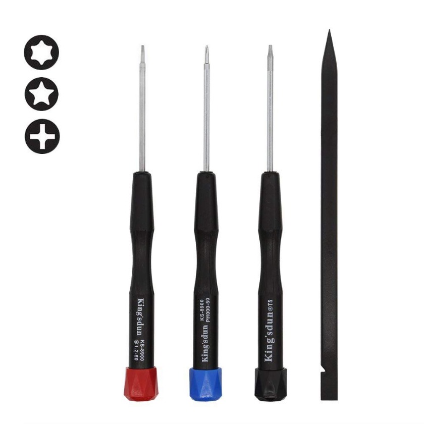 Kingsdun 精密ドライバー 分解 交換用ドライバー