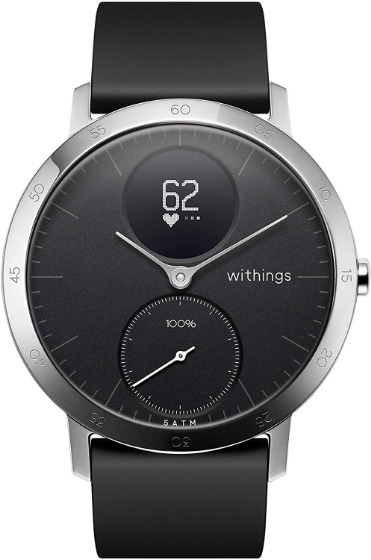 Withings Steel HR HWA03-40BLACK-ALL-JP