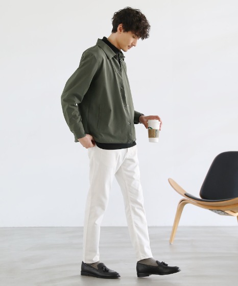 コーチジャケットはダサくならないよう最新コーデを意識しよう！
