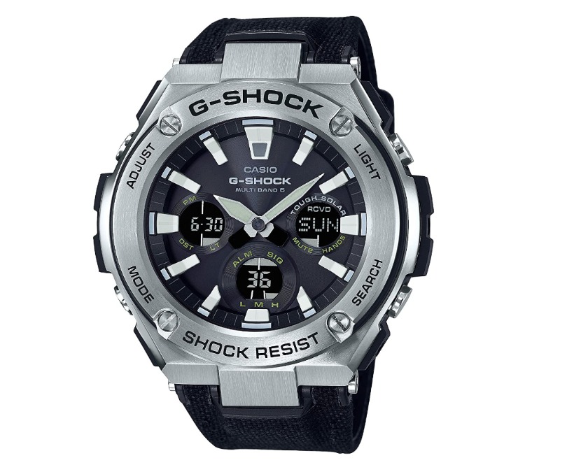 G-SHOCKシルバー（銀色）「GST-W330C-1AJF」