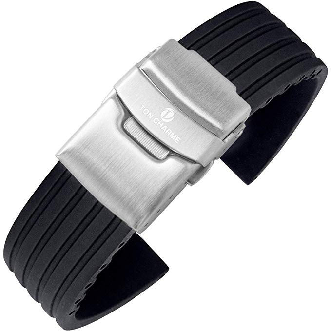 ラバー製ベルトで手入れが楽に