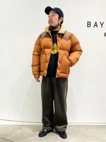 秋冬2：ブラウン×コーデュロイパンツ