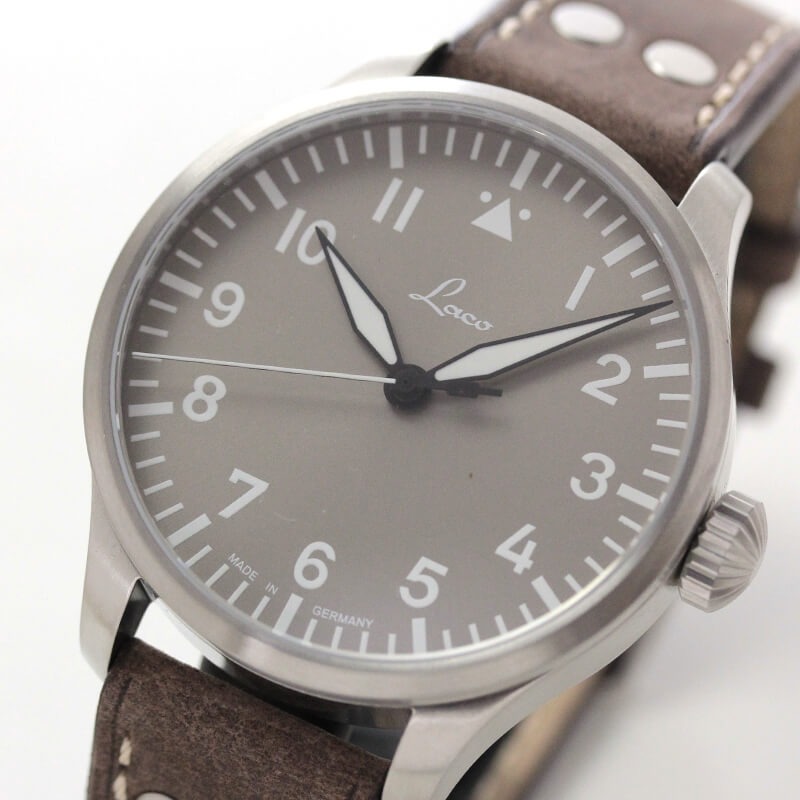 Laco(ラコ)の腕時計②大きめの文字盤とルミノバで視認性良し