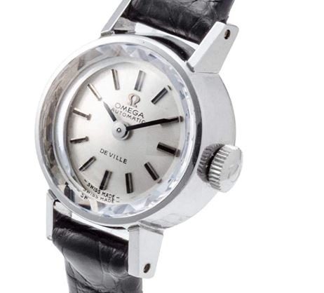 オメガ デ・ヴィル レディース アンティーク(カットガラス)