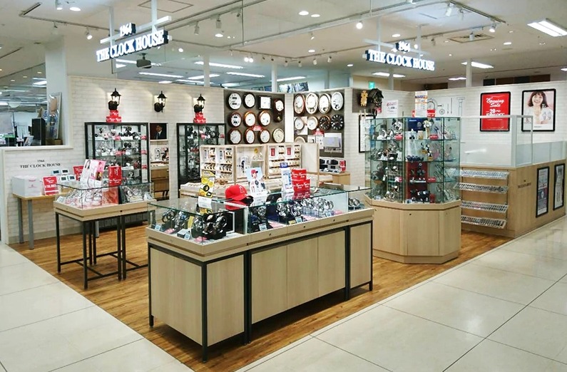 板橋の時計店：ザ・クロックハウス　イオン板橋店