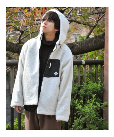 フリースシャツジャケット