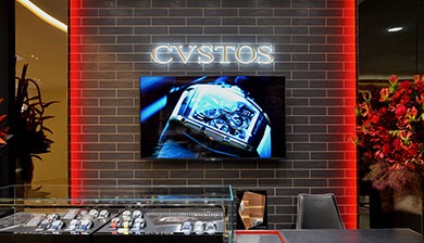 銀座の時計店：クストス(三越銀座店)