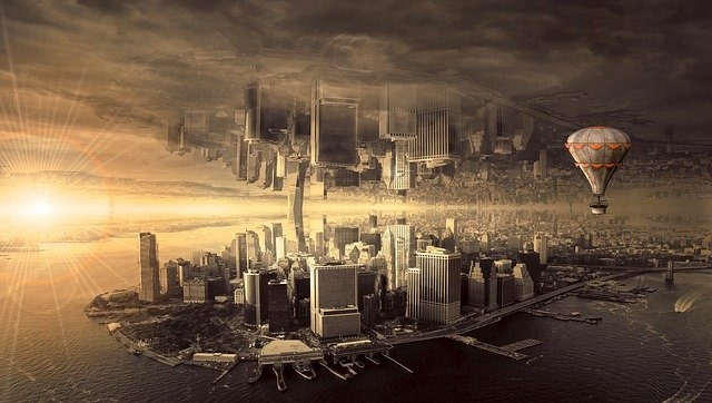 スチームバンク時計は幻想的で個性的